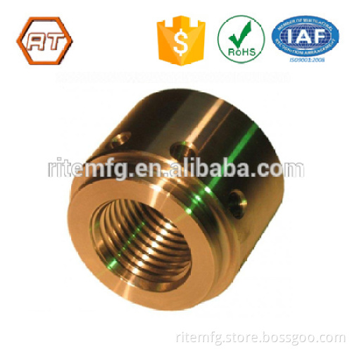 trade assurance custom precision brass turned parts